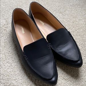Express Black Loafers